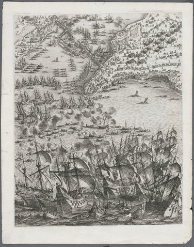 Het Beleg van La Rochelle: Plaat 11 door Jacques Callot