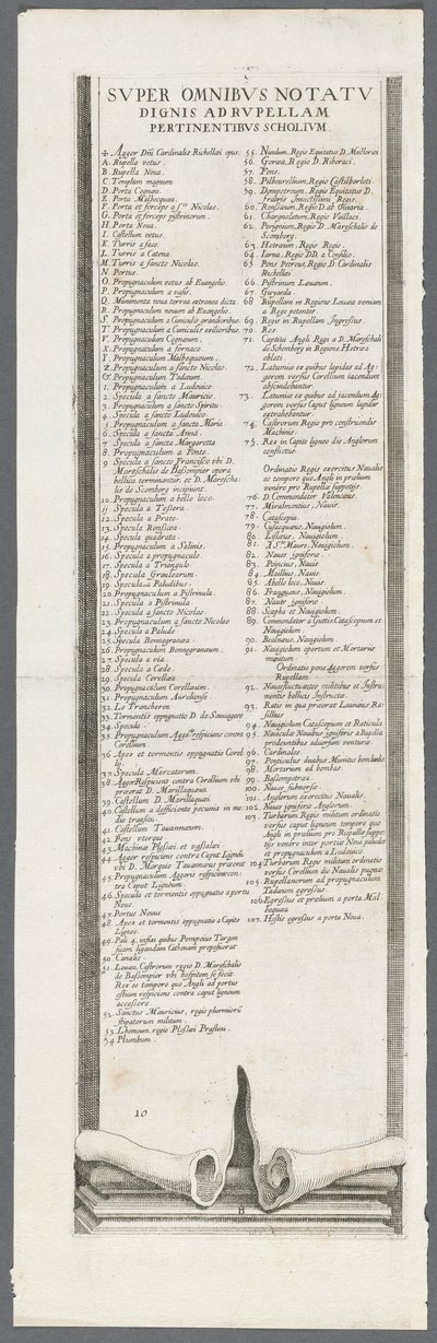Het Beleg van La Rochelle: Plaat 13 door Jacques Callot