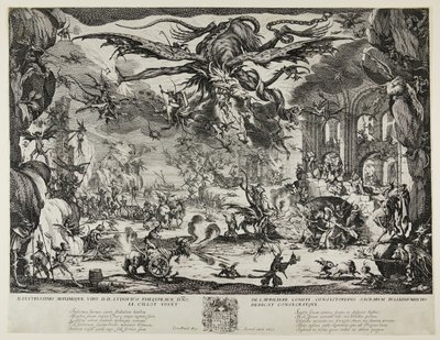 De verleiding van Sint Antonius door Jacques Callot