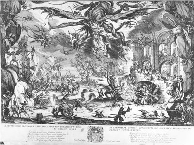 De Verleiding van St. Antonius door Jacques Callot