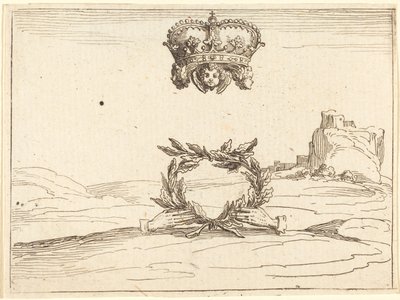 De twee kronen door Jacques Callot