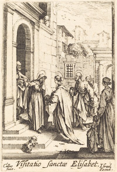 De Visitatie door Jacques Callot