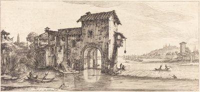 De Watermolen door Jacques Callot