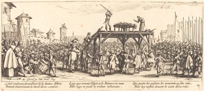 Het Wiel door Jacques Callot
