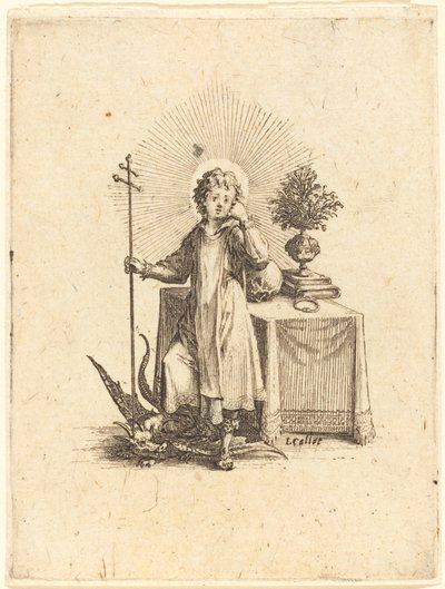 De Jonge Jezus door Jacques Callot