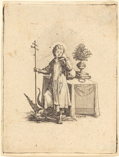 De Jonge Jezus door Jacques Callot