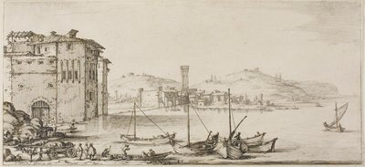 De Zany of Scapin, uit Drie Italiaanse Komieken door Jacques Callot