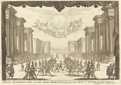 Derde Intermezzo door Jacques Callot