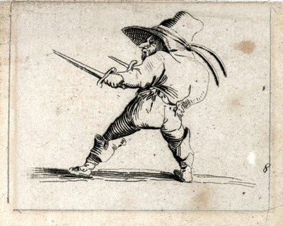 Varie Figure Gobbi ... (gravure) door Jacques Callot