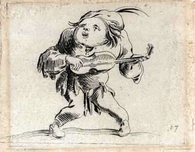 Varie Figure Gobbi ... (gravure) door Jacques Callot