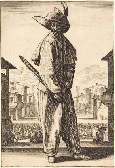 Zanni door Jacques Callot