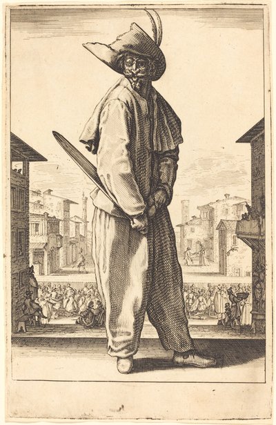 Zanni door Jacques Callot