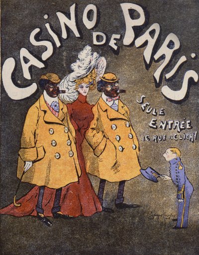 Officieel Programma voor het Casino de Paris, 1906 door Jacques Charles