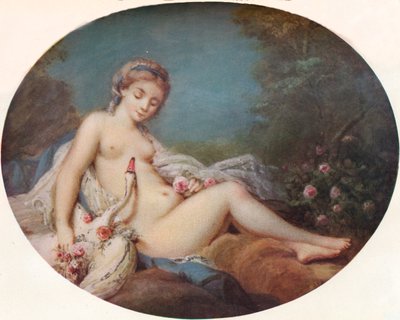 Leda, 18e eeuw, 1917 door Jacques Charlier
