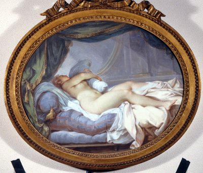 Vrouw die een kussen uitwringt. Jacques Charlier door Jacques Charlier