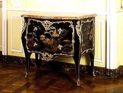 Louis XV-stijl commode, 1723-74 door Jacques Dubois