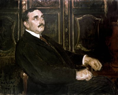 Franse schrijver en diplomaat Paul Claudel door Jacques Emile Blanche