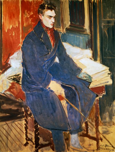Portret van Raymond Radiguet door Jacques Emile Blanche