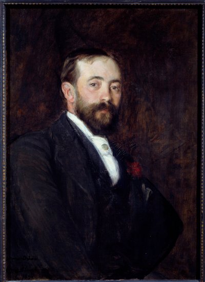 Portret van de Spaanse schilder Don Rafael de Ochoa y Madrazo door Jacques Emile Blanche