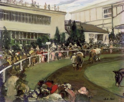 De Renbaan door Jacques Emile Blanche