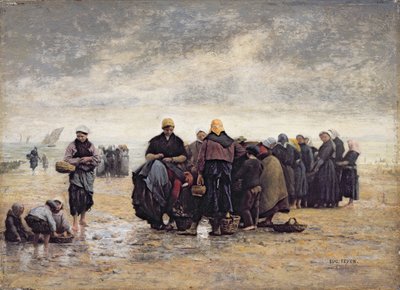 Aan de kust door Jacques Eugene Feyen