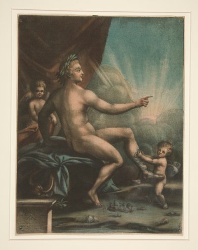 Apollo, of de Zonsopgang door Jacques Fabien Gautier dAgoty