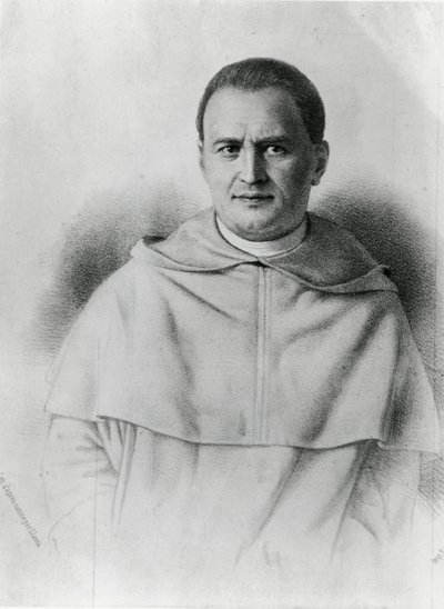 Henri-Dominique Lacordaire door Jacques Francois Gauderique Llanta