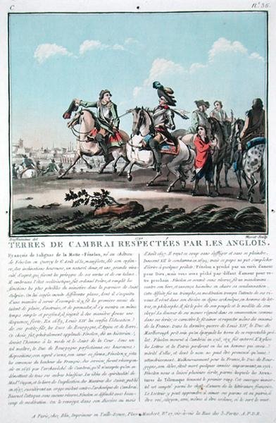 Gebieden van Cambrai worden gerespecteerd door de Engelsen, gegraveerd door Jean Baptiste Morret (fl.1790-1820) door Jacques Francois Joseph (after) Swebach