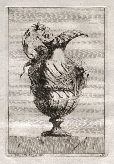 Suite van Vazen: Plaat 16, 1746 door Jacques Francois Joseph Saly