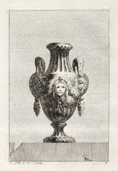 Suite van Vazen: Plaat 8, 1746 door Jacques Francois Joseph Saly