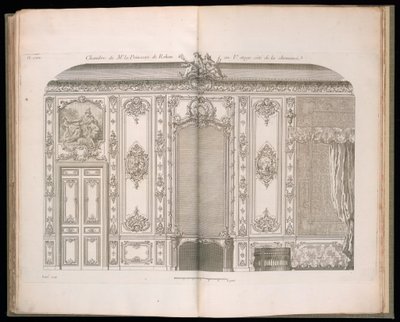 Gebonden Prent (Frankrijk) door Jacques François Blondel