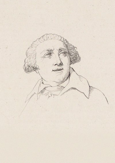 Portret van Giovanni Paisiello 1740-1816 door Jacques Frémy