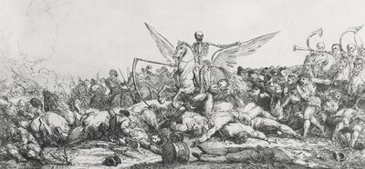 Triomf van de Dood, 1779 door Jacques Gamelin