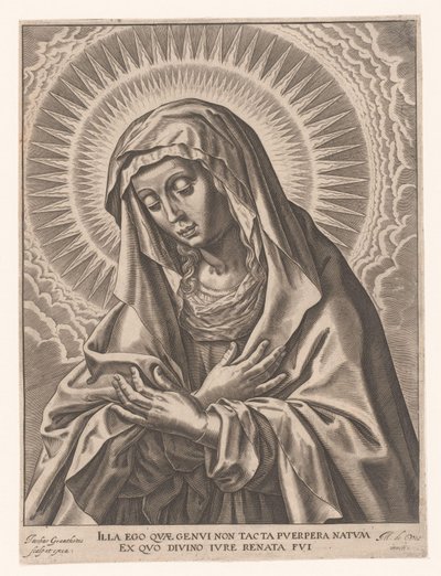 Maagd Maria door Jacques Granthomme