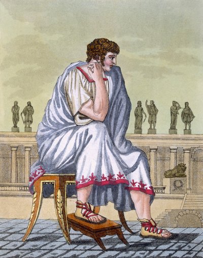 Romeins burger, pub. 1796 door Jacques Grasset de Saint Sauveur