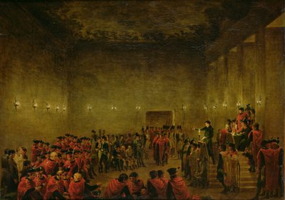 18 Brumaire An VIII door Jacques Henri Sablet