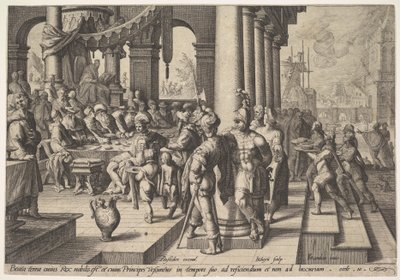 Allegorie van de Regering van een Wijze Koning door Jacques II de Gheyn