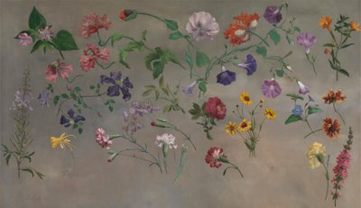 Studies van Bloemen [1985, Cormack, YCBA Beknopte Catalogus] door Jacques Laurent Agasse