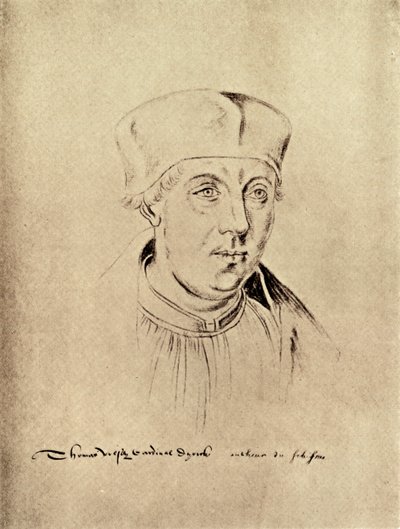 Kardinaal Wolsey door Jacques Leboucq