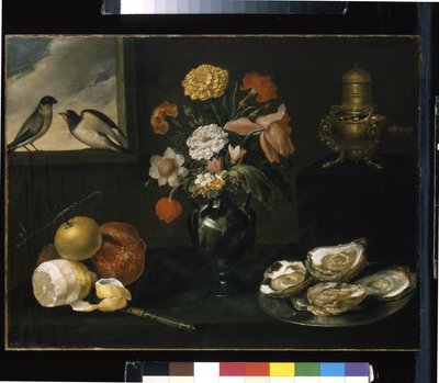 Stilleven met de vier elementen door Jacques Linard