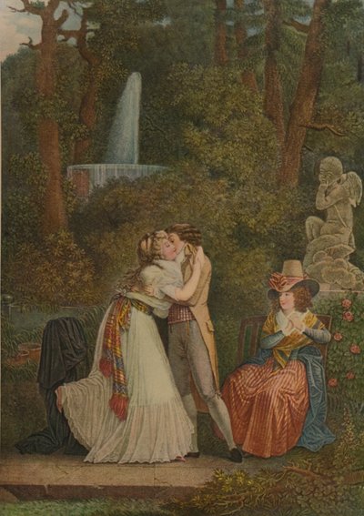 Julie, of de eerste kus van de liefde door Jacques Louis Copia