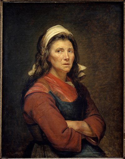 Een maraichere door Jacques Louis David