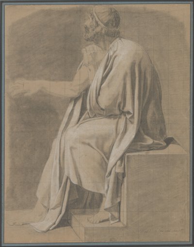 Crito door Jacques Louis David
