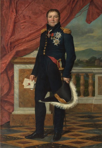Generaal Etienne-Maurice Gerard door Jacques Louis David