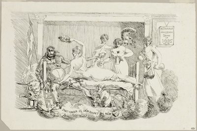 Liefdeloos die Zichzelf Ontwapent door Jacques Louis David