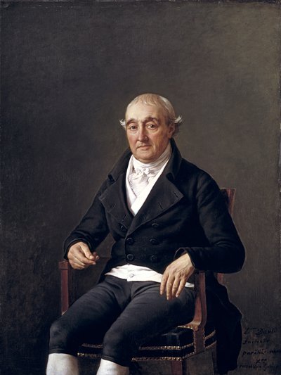 Portret van Cooper Penrose, 1802 door Jacques Louis David