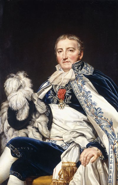 Portret van Graaf Francais de Nantes door Jacques Louis David