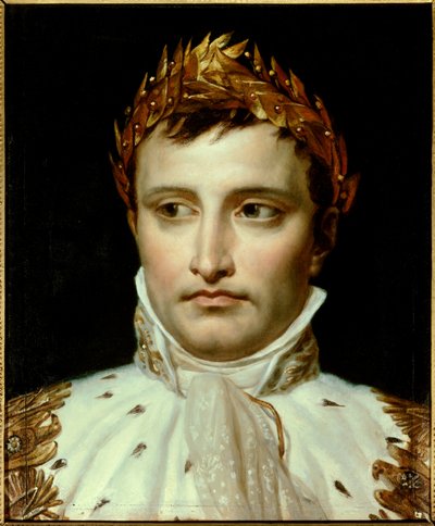 Portret van keizer Napoleon I (1769-1821) door Jacques Louis David