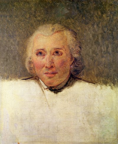 Portret van Henri Gregoire (1750-1831) studie voor de Eed op de Kaatsbaan, 1791 door Jacques Louis David