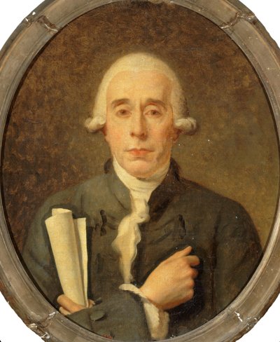 Portret van Jean Sylvain Bailly 1736-1793, ca. 1790 door Jacques Louis David